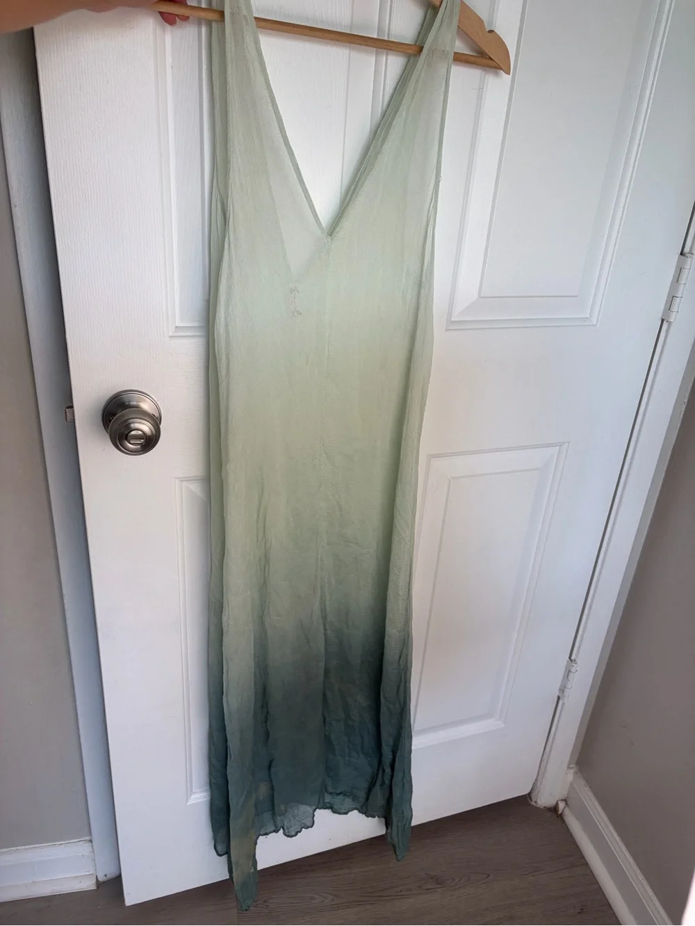 Free People Beach Dip-Dye Midi Dress 🐚